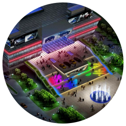 北京艺佳全彩-楼宇亮化-城市夜景亮化工程