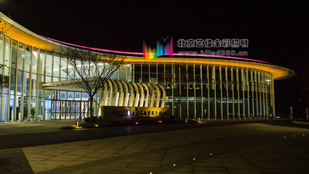 北戴河华贸蔚蓝海岸商业体夜景亮化项目2